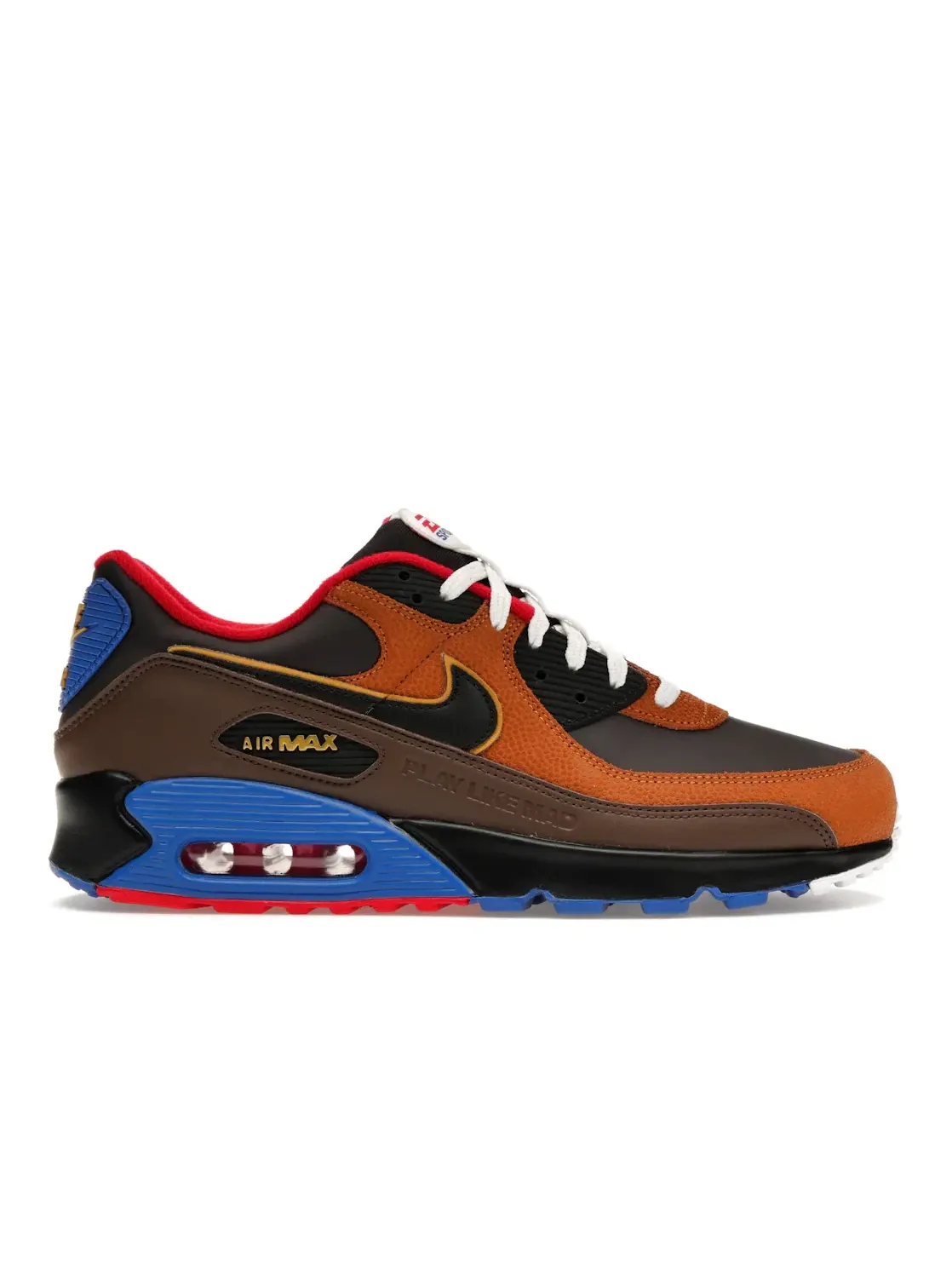 Мужские кроссовки с многоцветным верхом Nike Air Max 90 — изображение 1 из 4