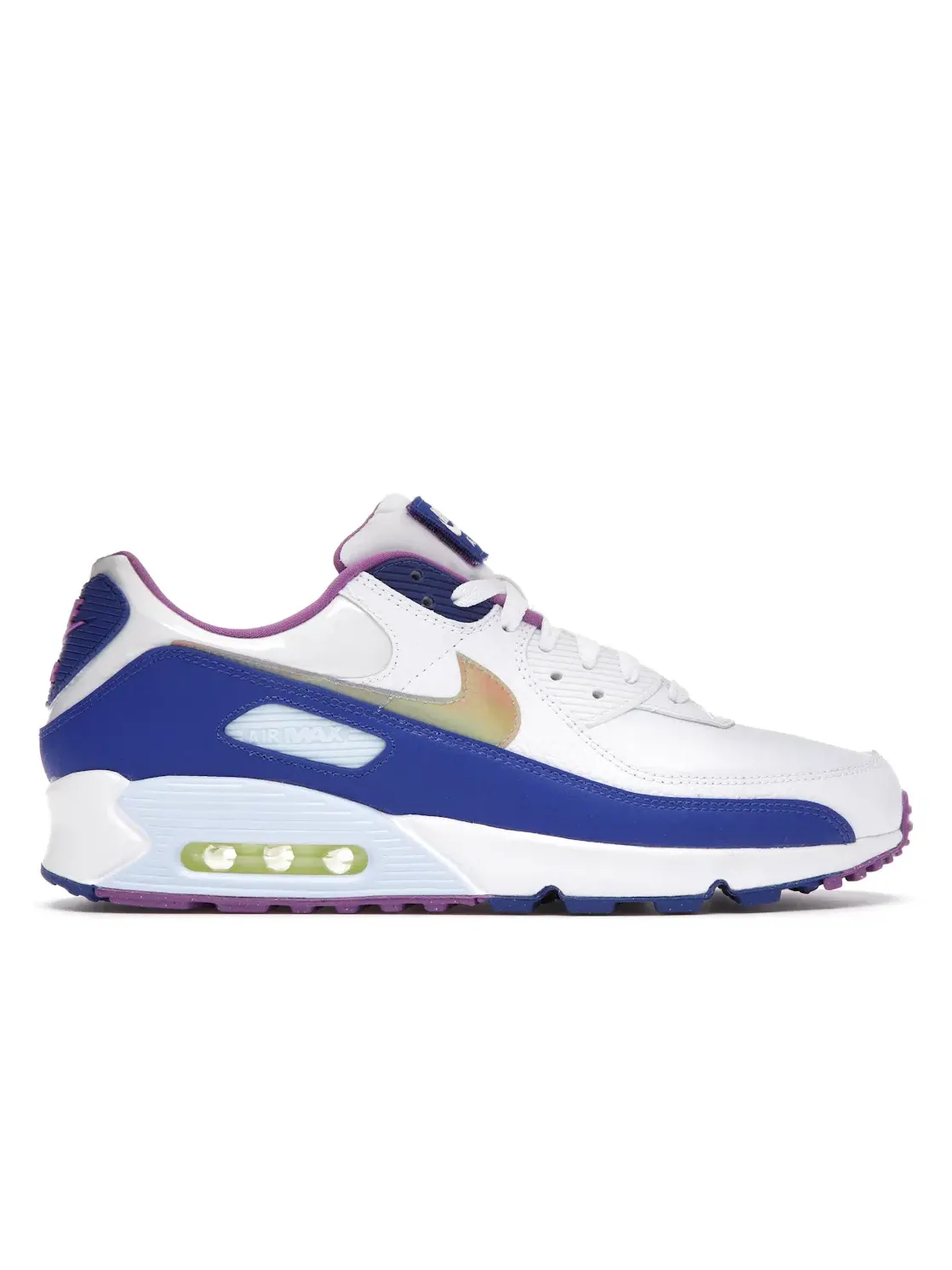 Мужские кроссовки Lifestyle Nike Air Max 90 — изображение 1 из 4, белый/-синий-мульти