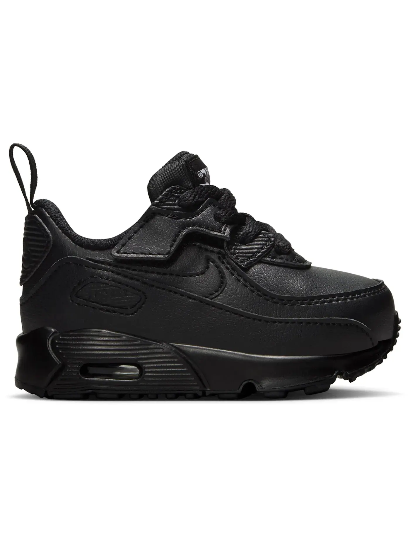 Детские кроссовки с шнуровкой Nike Air Max 90 EasyOn — изображение 1 из 1, черный