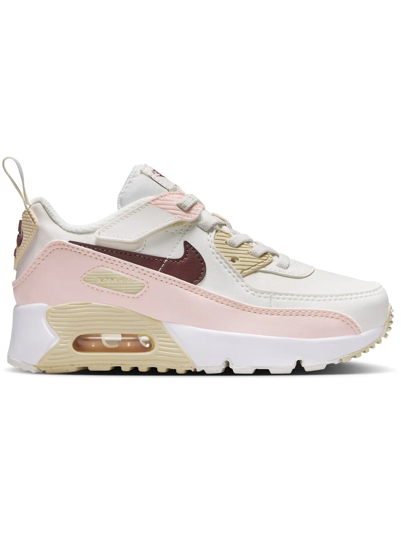 Детские кроссовки Lifestyle Nike Air Max 90 EasyOn — изображение 1 из 1, розовый//темный красный
