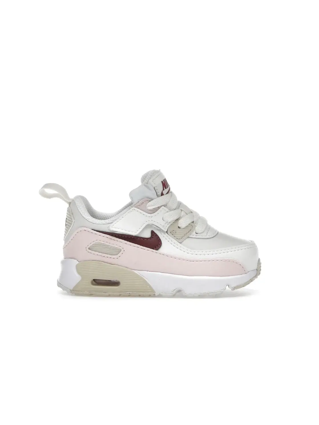 Детские кроссовки для мальчиков и девочек Nike Air Max 90 EasyOn — изображение 1 из 4, розовый темный красный