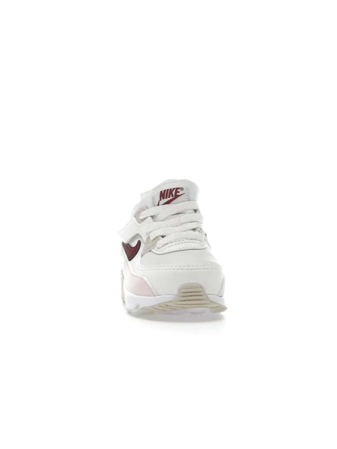Детские кроссовки для мальчиков и девочек Nike Air Max 90 EasyOn — изображение 2 из 4, розовый темный красный