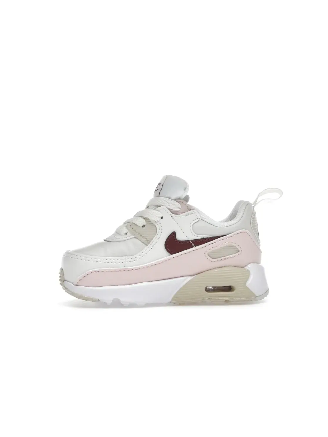 Детские кроссовки для мальчиков и девочек Nike Air Max 90 EasyOn — изображение 3 из 4, розовый темный красный