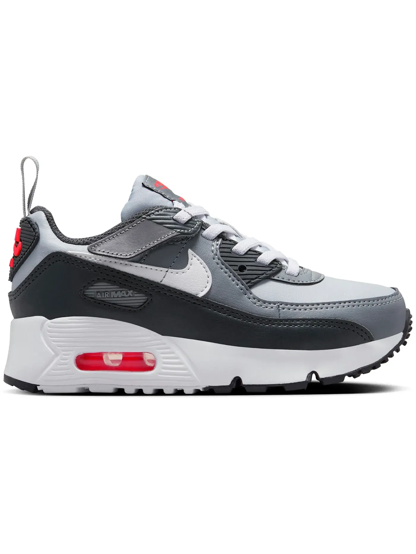 Детские кроссовки Lifestyle Nike Air Max 90 EasyOn — изображение 1 из 1, серый серый белый