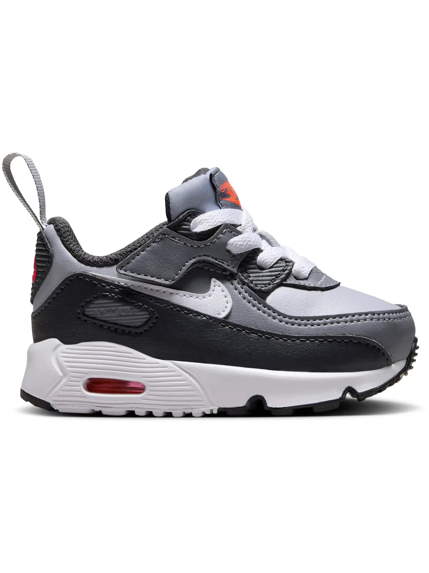 Детские кроссовки Lifestyle Nike Air Max 90 EasyOn — изображение 1 из 1, серый серый белый