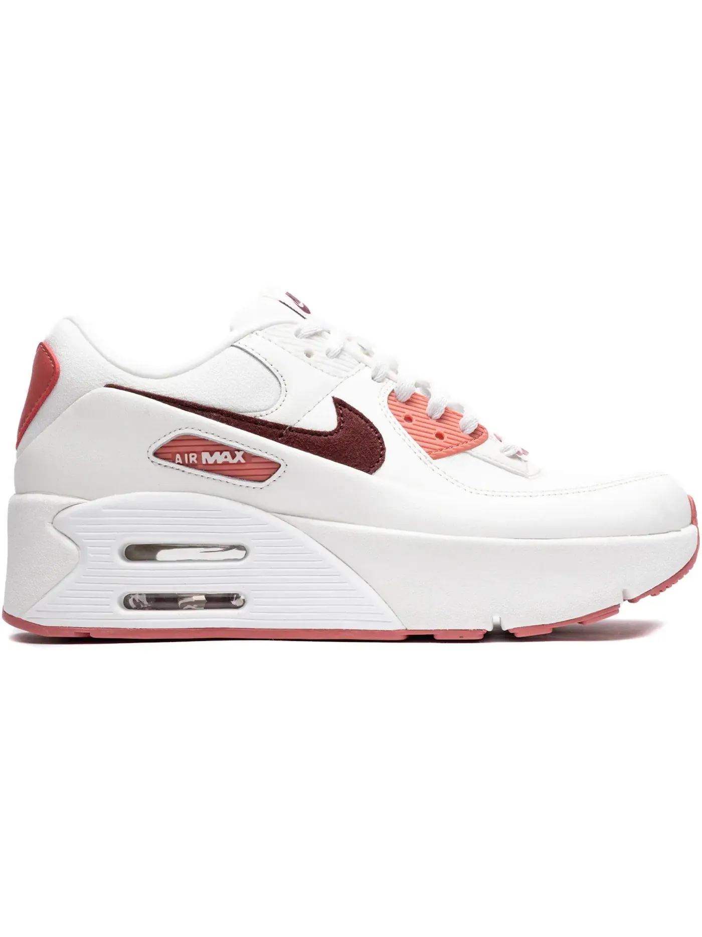 Женские кроссовки Lifestyle Nike Air Max 90 LV8 SE — изображение 1 из 1, темный красный//розовый