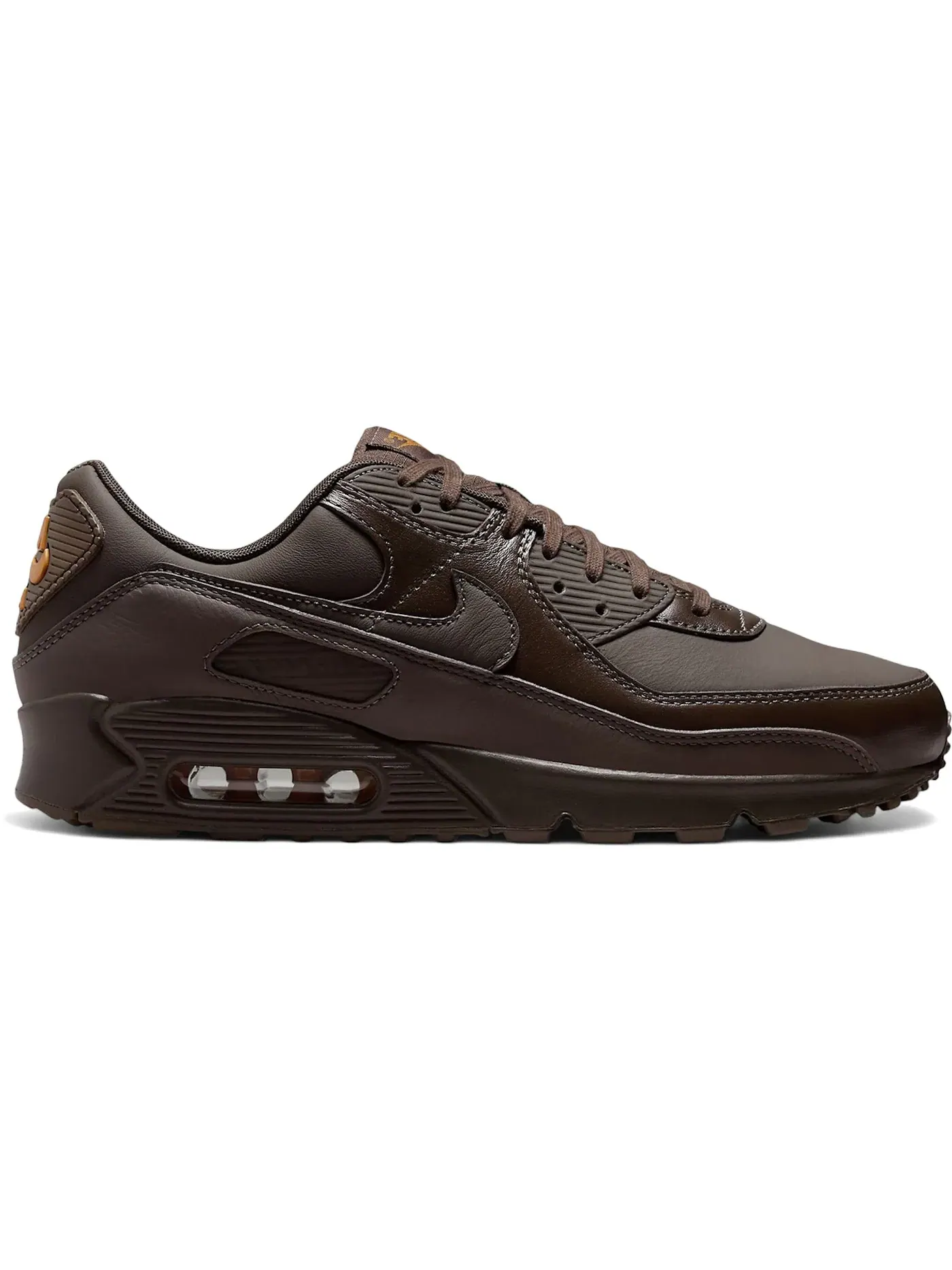 Мужские кроссовки с амортизацией Nike Air Max 90 ESS+ Nike — изображение 1 из 1, коричневый//коричневый