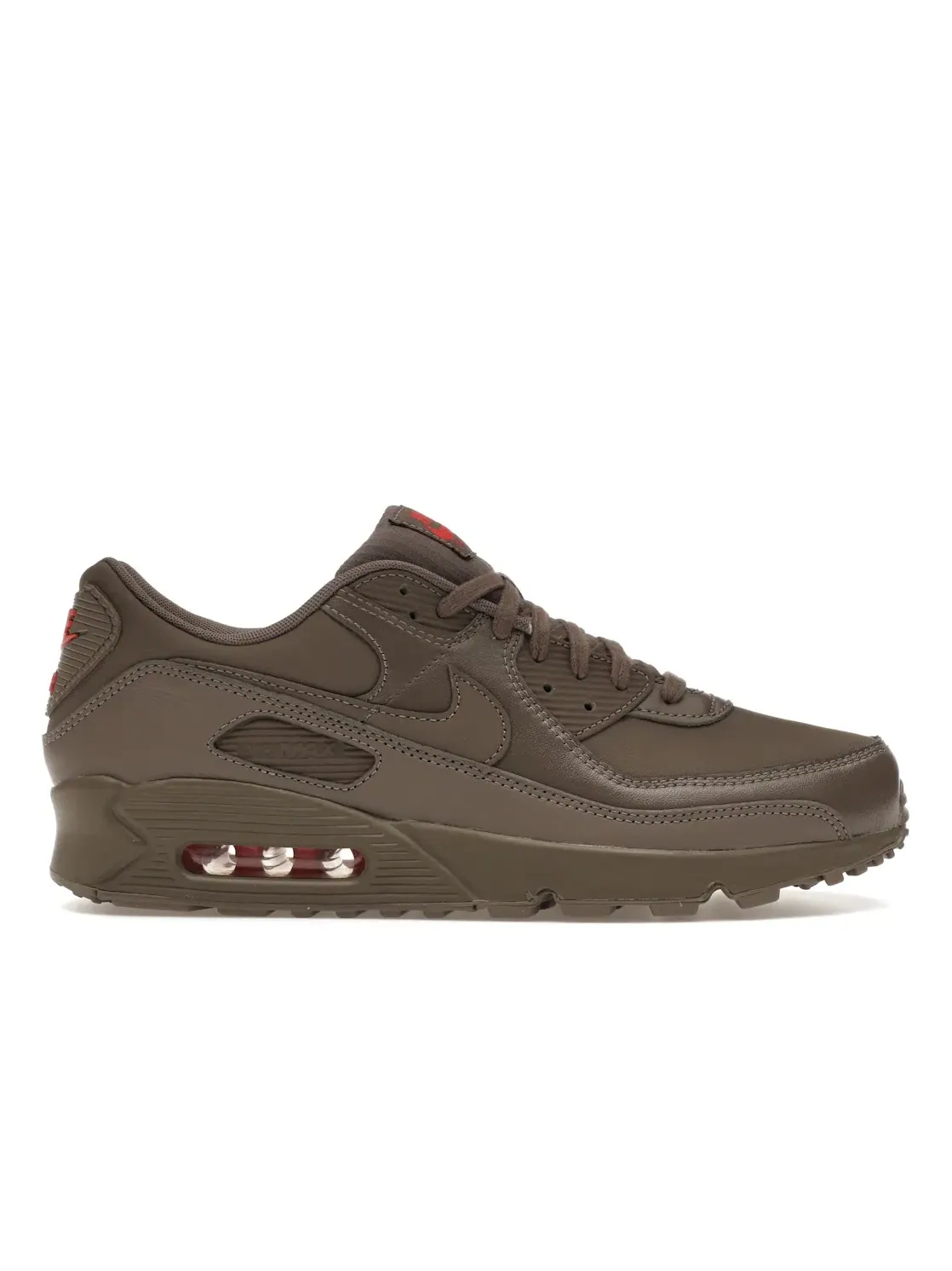 Мужские кроссовки Lifestyle с амортизацией Nike Air Max 90 ESS+ Nike, Cave Stone Cave Stone Adobe — изображение 1 из 4