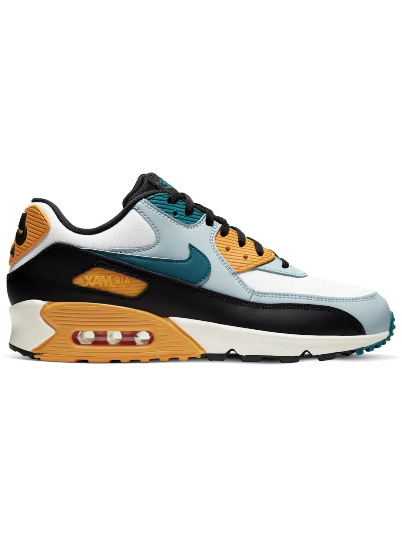 Мужские кроссовки Lifestyle Nike Air Max 90 Essential, Sail/Geode Teal-Kumquat-Ocean Cube — изображение 1 из 1