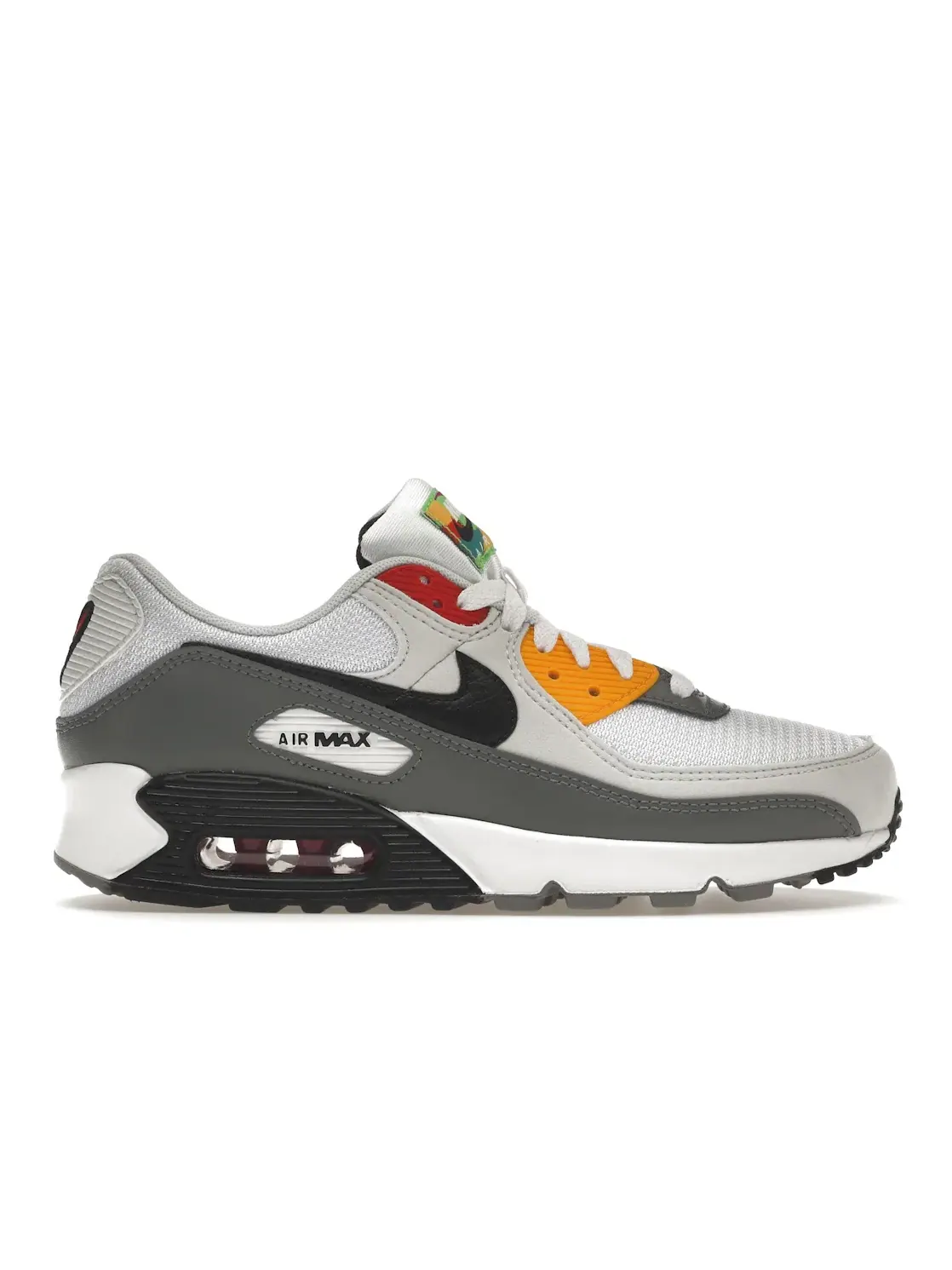 Мужские кроссовки Lifestyle с принтом Nike Air Max 90 Essential — изображение 1 из 4, белый//серый/черный