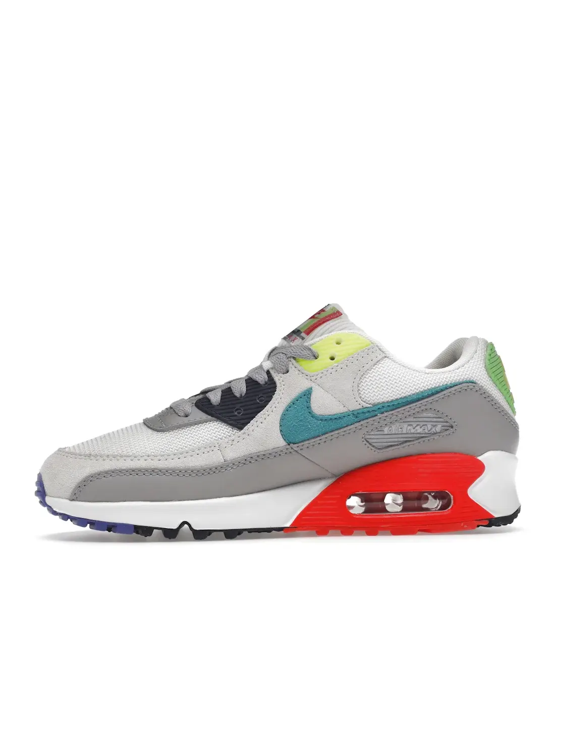 Женские кроссовки Lifestyle Nike Air Max 90 — изображение 3 из 4, серый/-белый