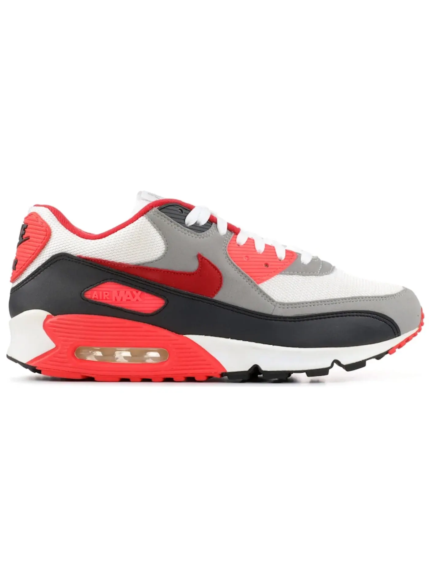Мужские кроссовки Lifestyle Nike Air Max 90 — изображение 1 из 1, белый/красный