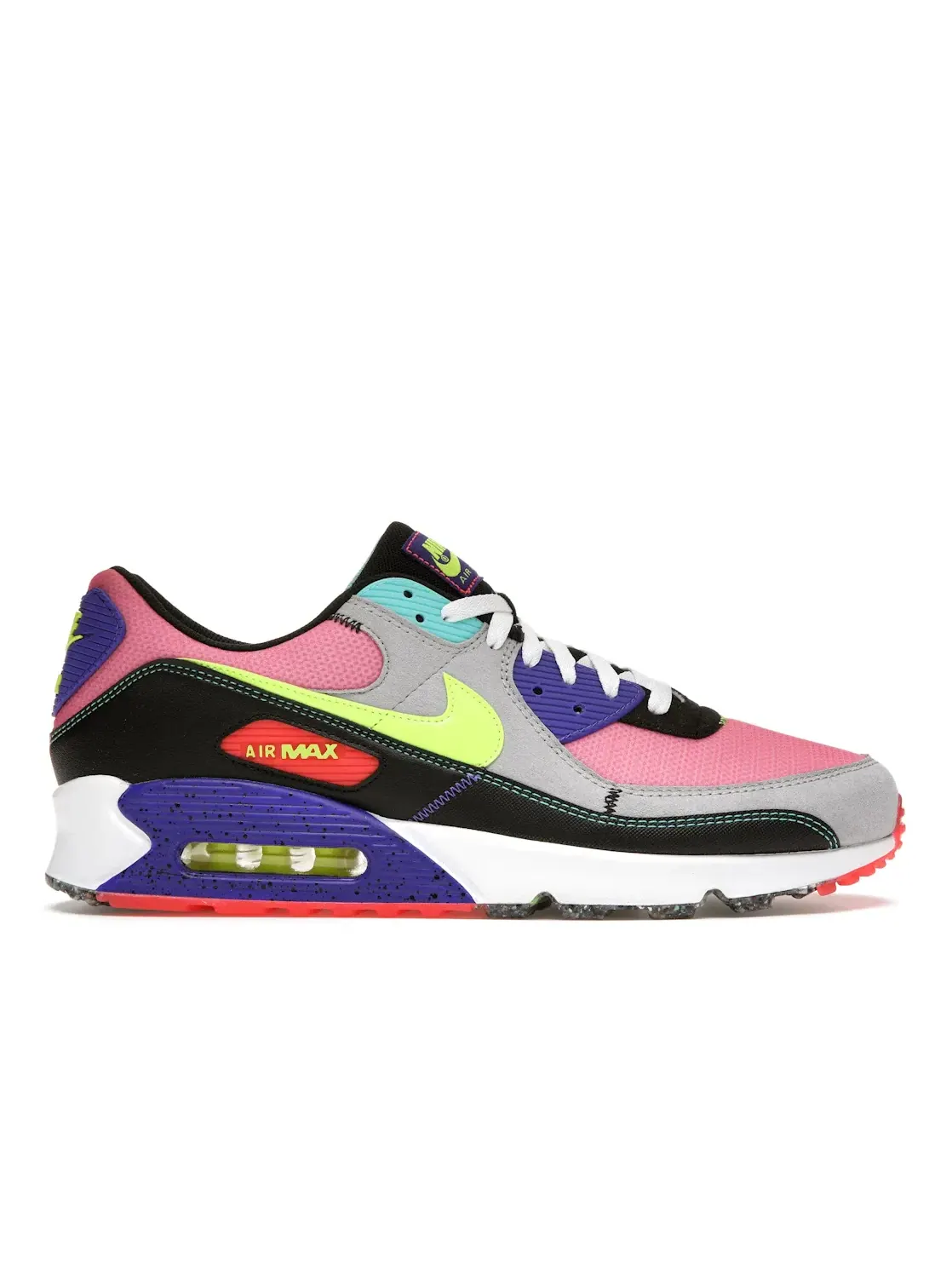 Мужские кроссовки с переработанных материалов Nike Air Max 90 Exeter Edition — изображение 1 из 4, серый/черный