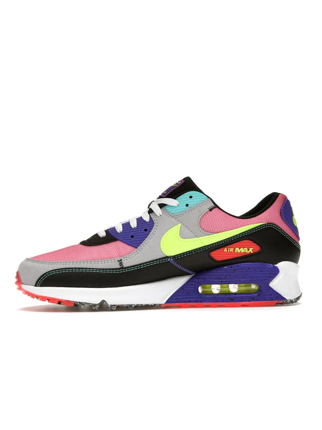 Мужские кроссовки с переработанных материалов Nike Air Max 90 Exeter Edition — изображение 3 из 4, серый/черный