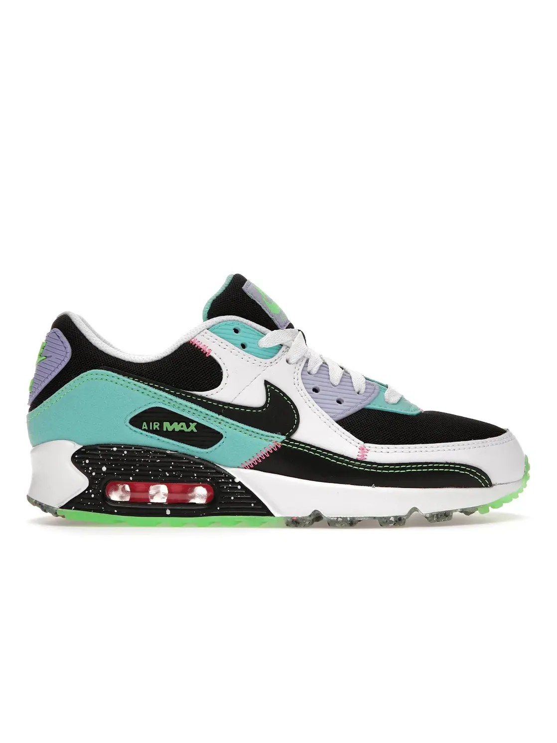 Женские кроссовки Lifestyle Nike Air Max 90 — изображение 1 из 4, белый голубой