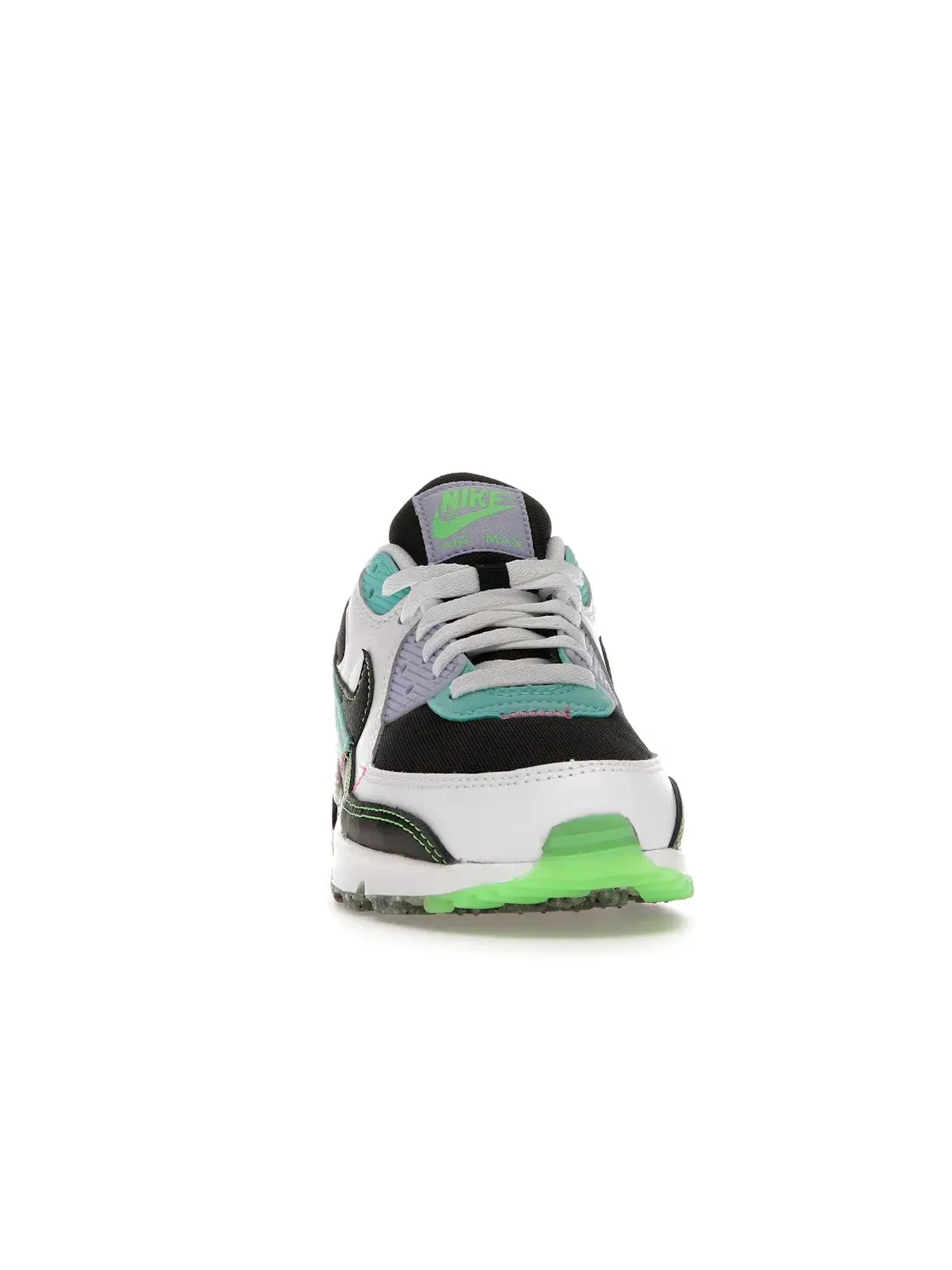 Женские кроссовки Lifestyle Nike Air Max 90 — изображение 2 из 4, белый голубой
