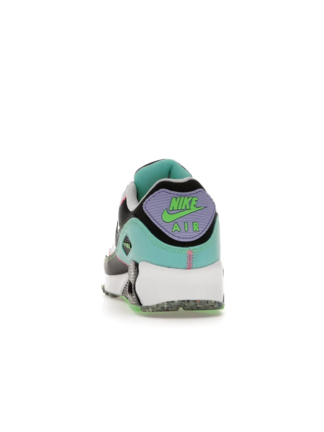 Женские кроссовки Lifestyle Nike Air Max 90 — изображение 4 из 4, белый голубой