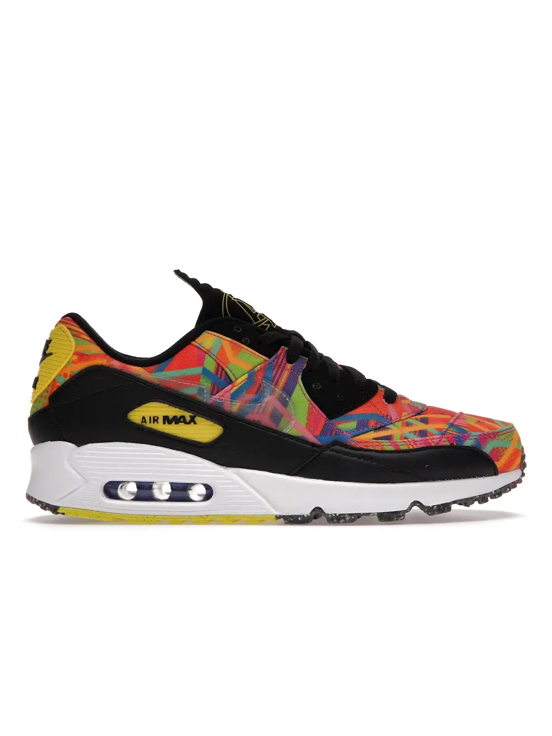 Мужские кроссовки Lifestyle Nike Air Max 90 — изображение 1 из 4, черный/мульти--белый