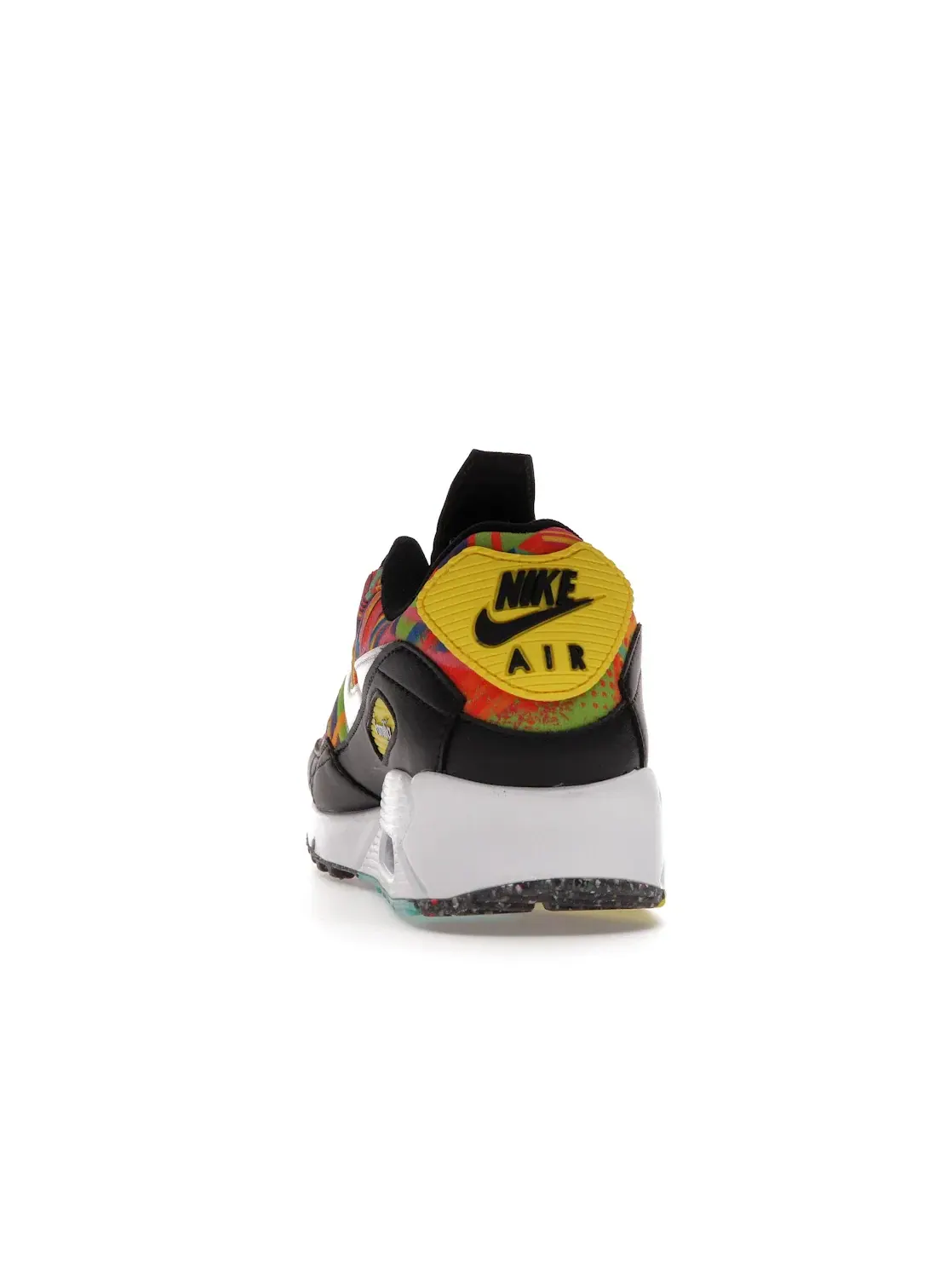 Мужские кроссовки Lifestyle Nike Air Max 90 — изображение 4 из 4, черный/мульти--белый