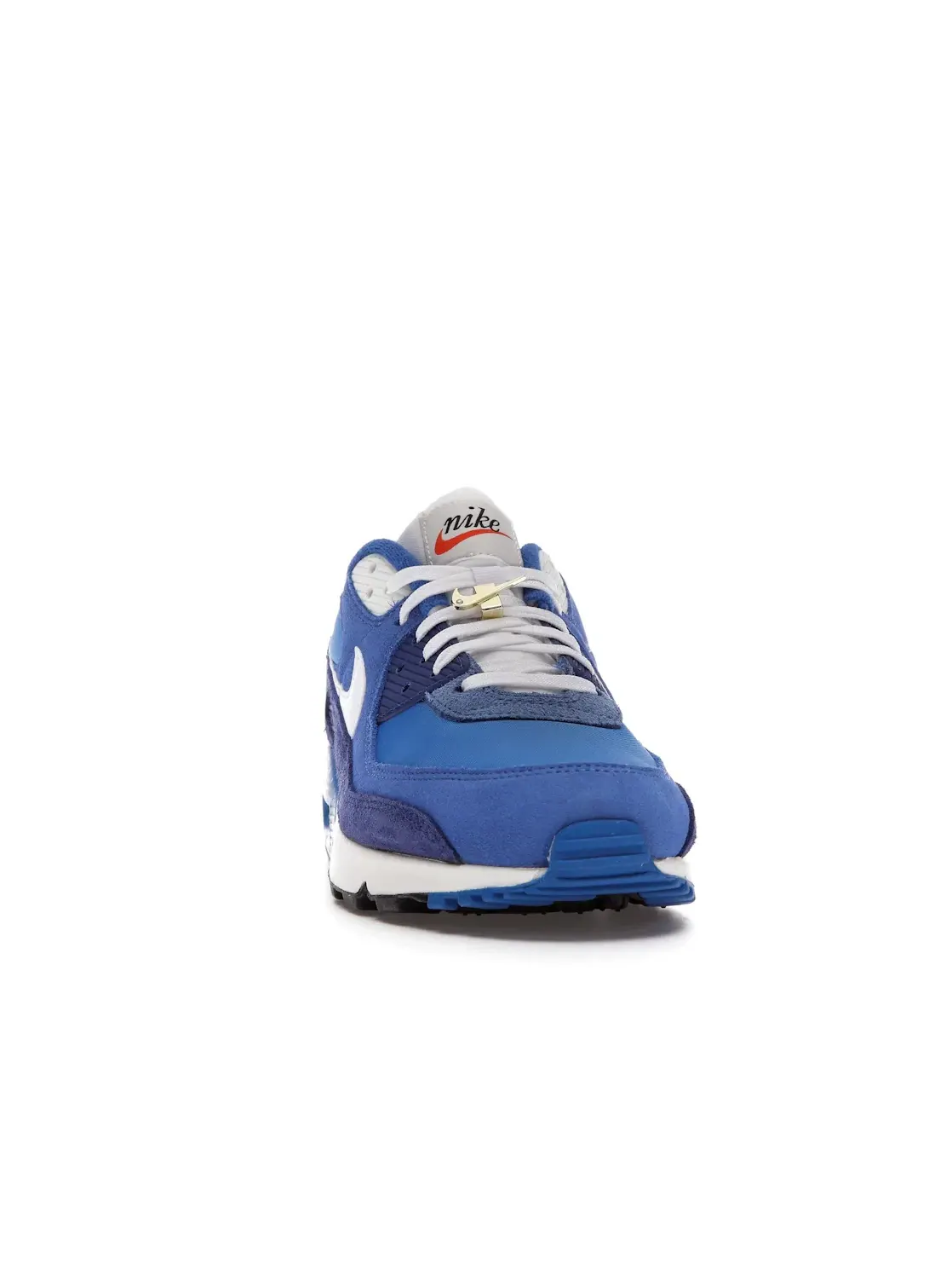Мужские кроссовки Lifestyle Nike Air Max 90 SE — изображение 2 из 4, синий/белый