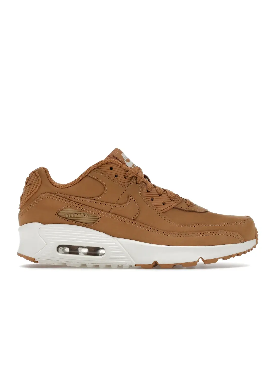Детские кроссовки Lifestyle Nike Air Max 90, Flax Sail Flax — изображение 1 из 4