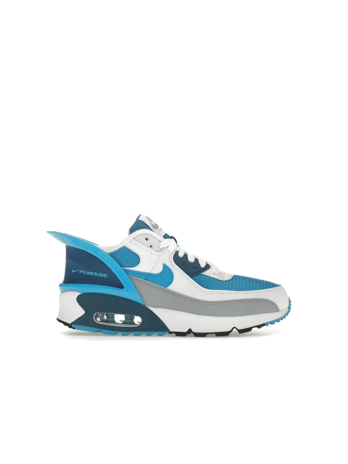 Детские кроссовки Lifestyle Nike Air Max 90 — изображение 1 из 4, белый/белый-синий-синий