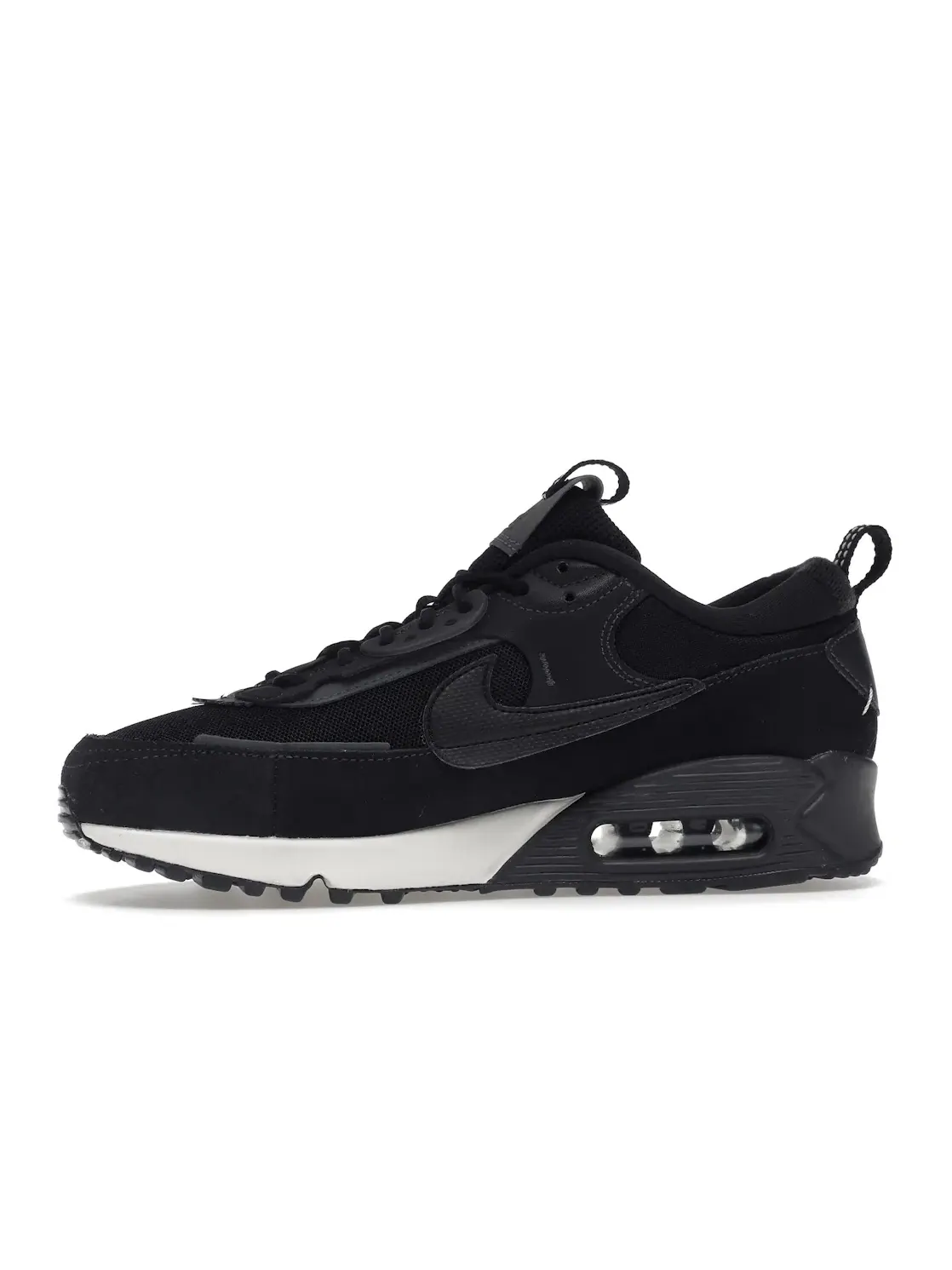 Женские кроссовки Nike Air Max 90 Futura — изображение 3 из 4, черный//серый/черный