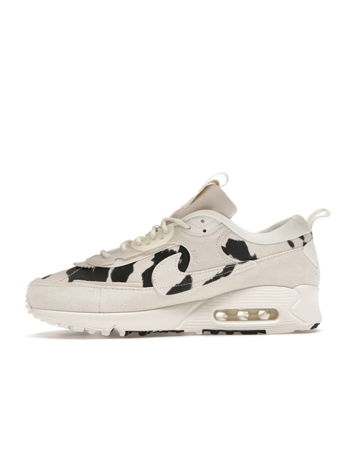 Женские кроссовки Lifestyle Cow Print Nike Air Max 90 Futura — изображение 3 из 4, бежевый/бежевый-черный