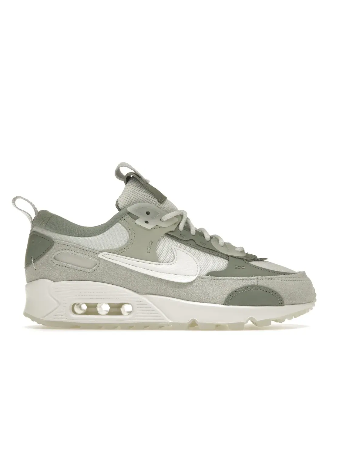 Женские кроссовки с деконструированным дизайном Nike Air Max 90 Futura — изображение 1 из 4, зеленый/-белый