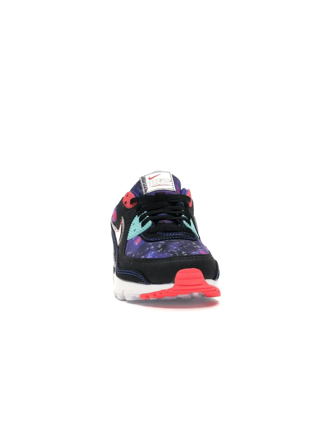 Мужские кроссовки Lifestyle с галактическим принтом Nike Air Max 90 — изображение 2 из 4, черный/белый/мульти