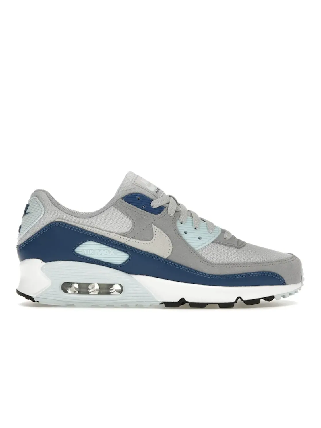 Мужские кроссовки Lifestyle Nike Air Max 90 — изображение 1 из 4, платиновый/белый/синий
