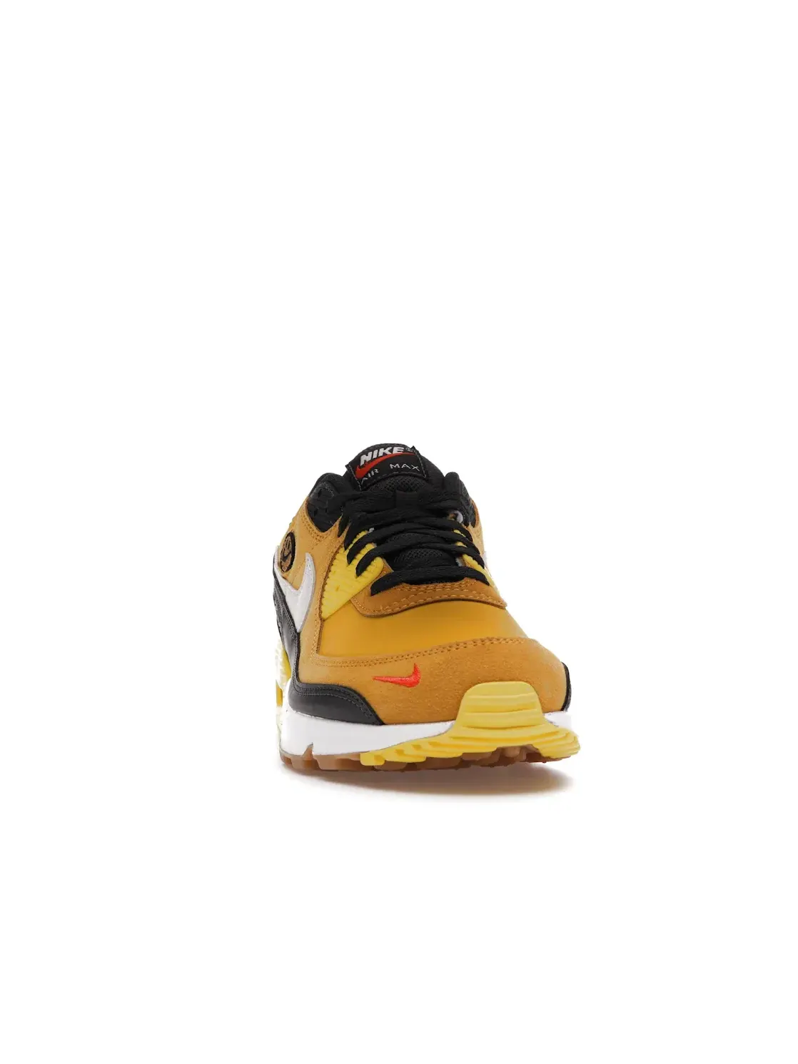 Мужские кроссовки с улыбающимся смайликом Nike Air Max 90 Go The Extra Smile — изображение 2 из 4, светлый коричневый-белый
