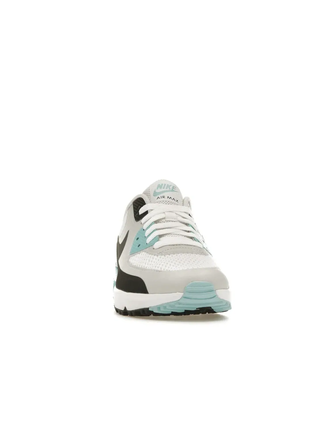 Мужские кроссовки для гольфа с длинным рукавом Nike Air Max 90 Golf — изображение 2 из 4, белый/темный серый