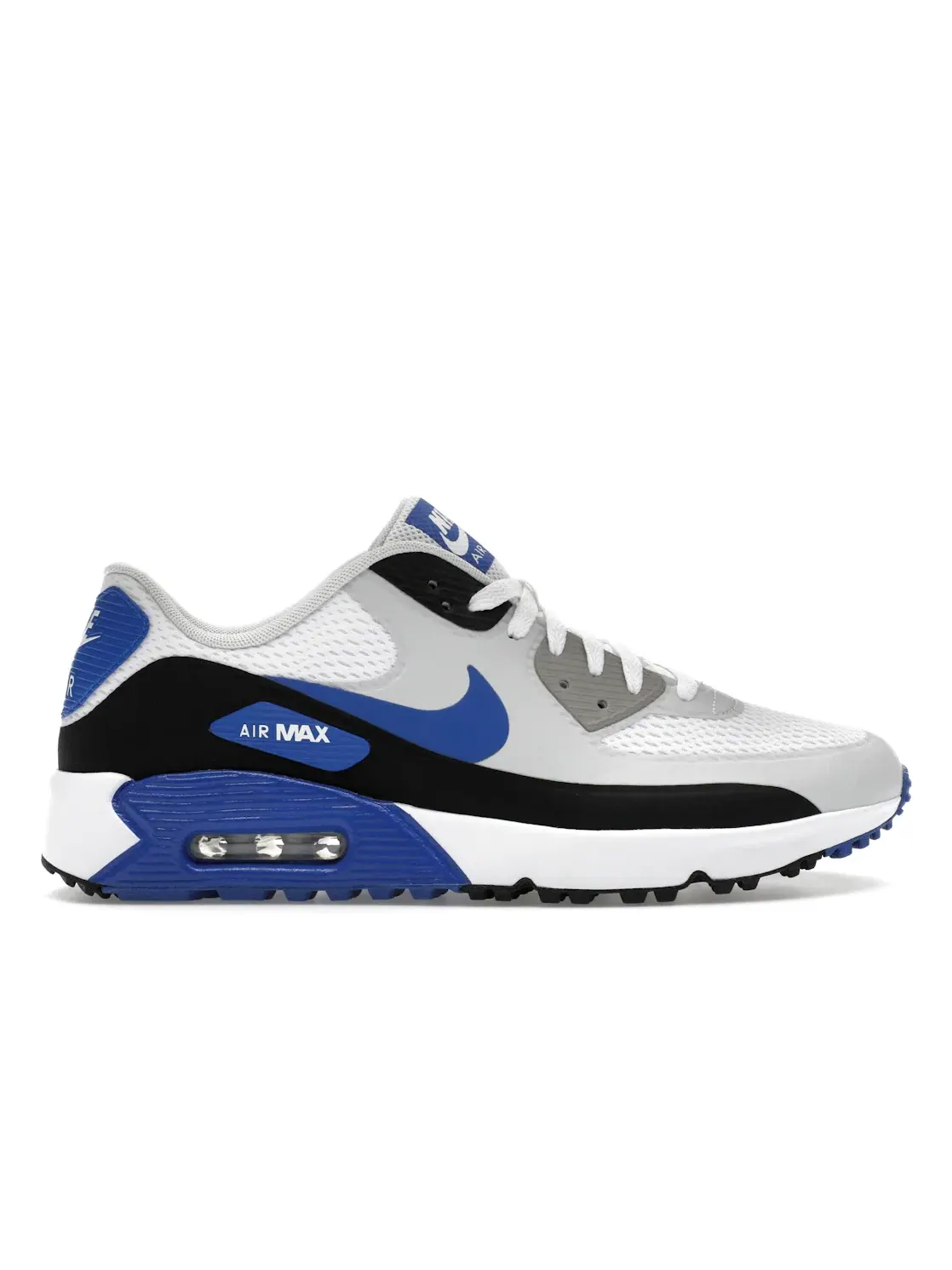 Мужские кроссовки для гольфа Nike Air Max 90 Golf — изображение 1 из 4, белый/черный