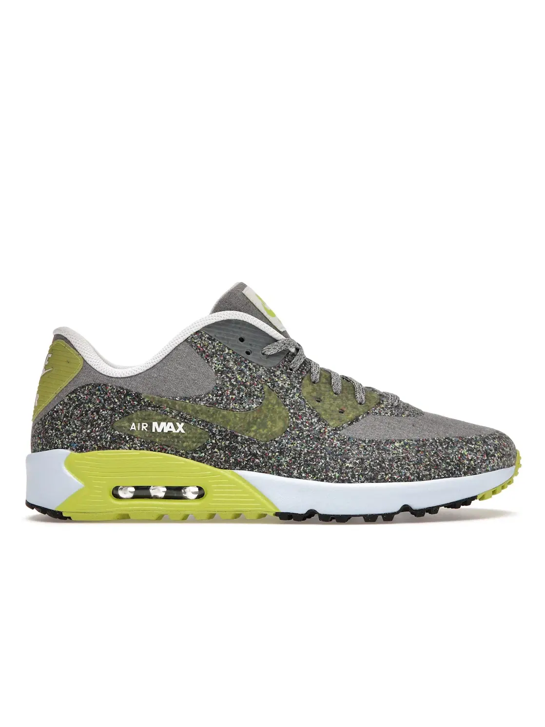 Мужские кроссовки для гольфа с принтом Nike Air Max 90 Golf Master's — изображение 1 из 4, серый/зеленый