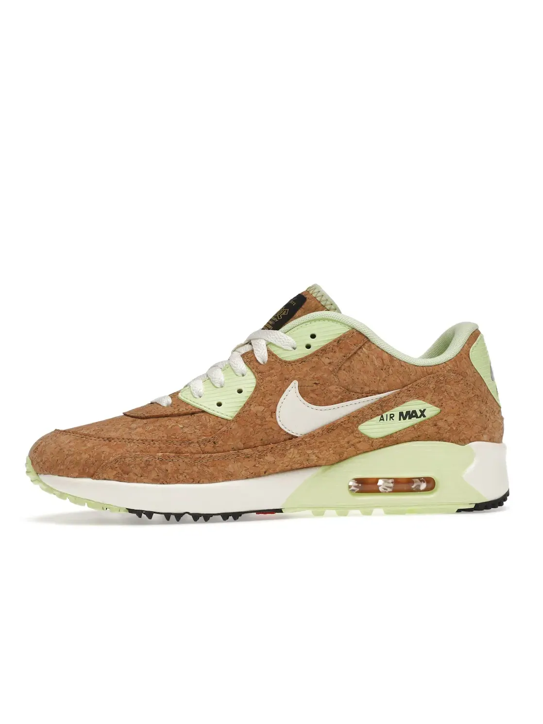 Мужские кроссовки для гольфа с пробковой отделкой Nike Air Max 90 Golf NRG — изображение 3 из 4, черный