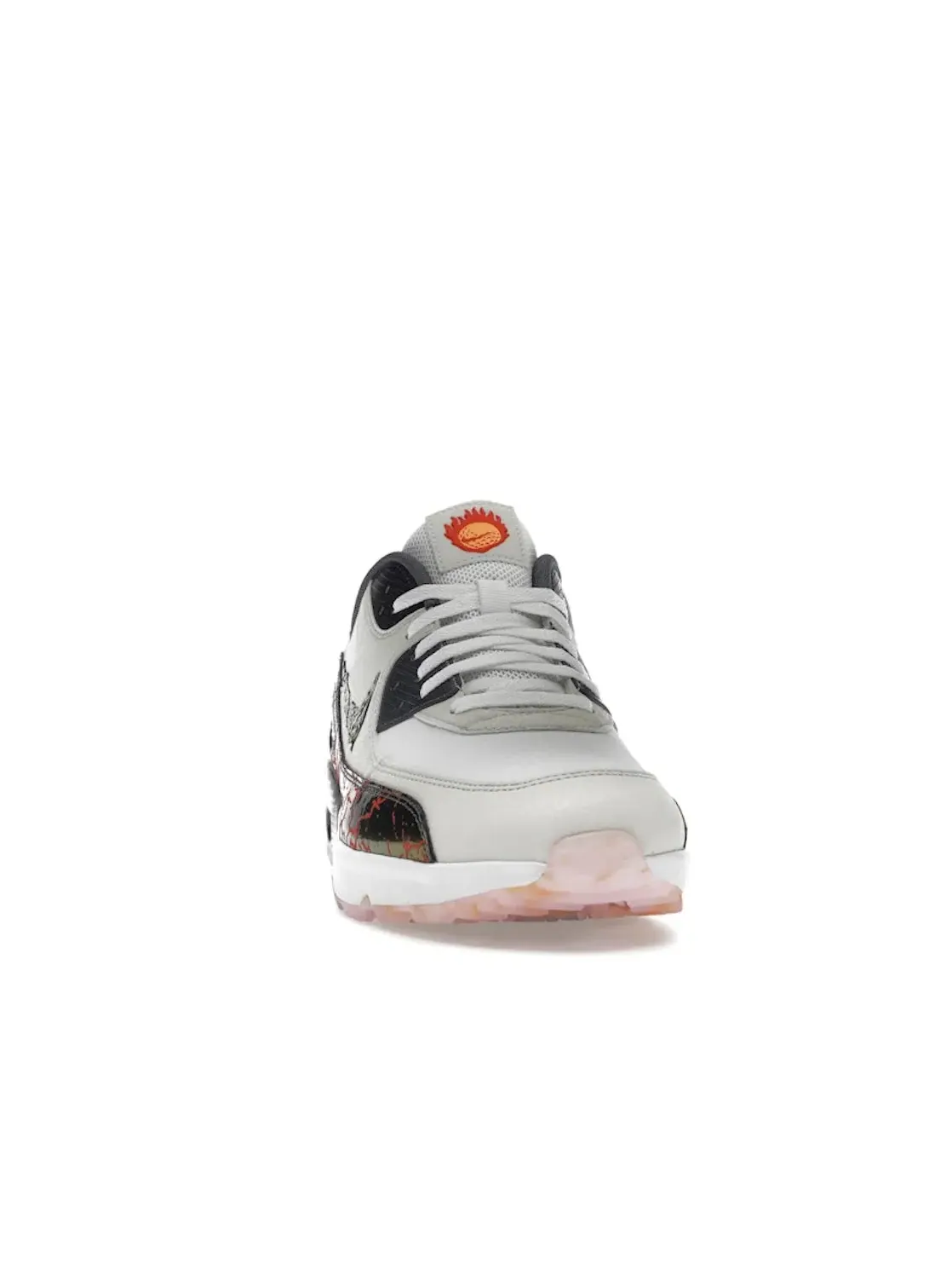 Мужские гольф-туфли с принтом Nike Air Max 90 Golf NRG — изображение 2 из 4, белый//серый