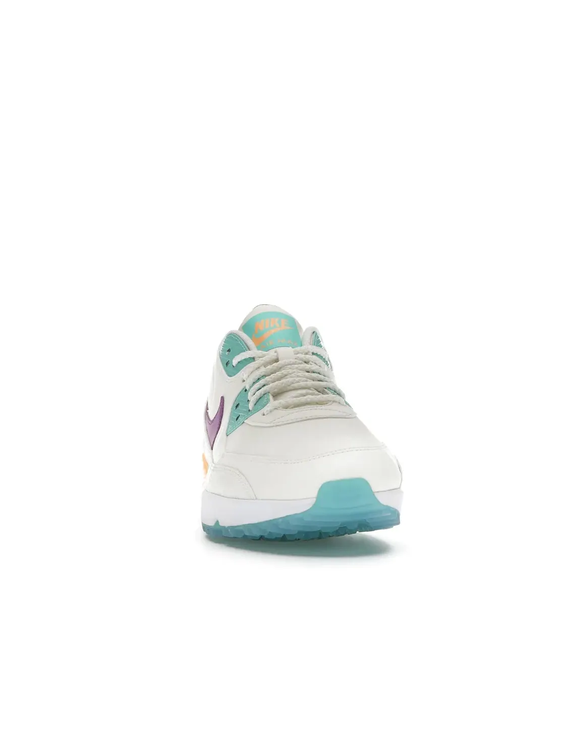 Мужские гольф-туфли с кроссовочным дизайном Nike Air Max 90 Golf NRG — изображение 2 из 4, фиолетовый