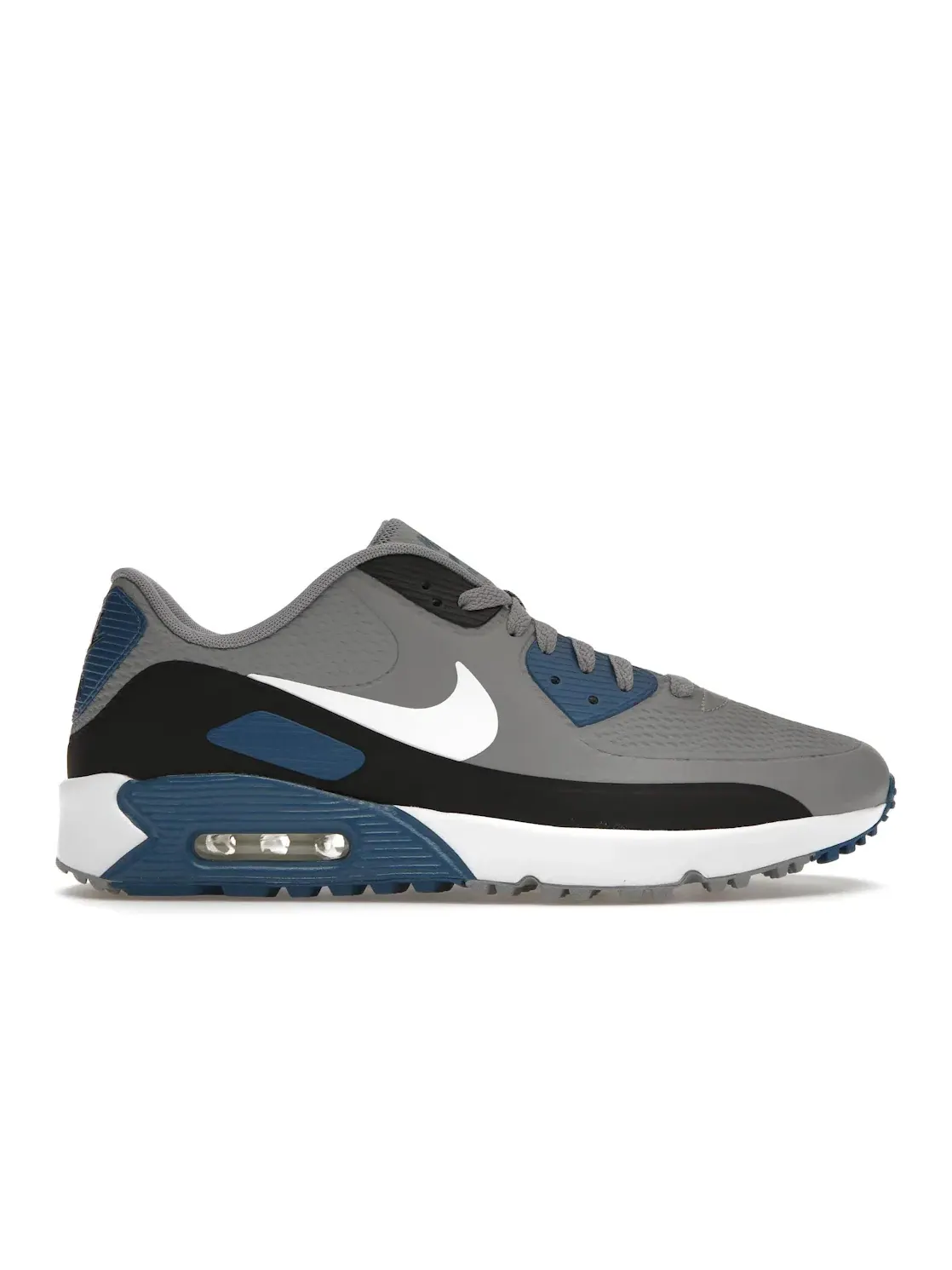 Мужские кроссовки для гольфа Nike Air Max 90 Golf — изображение 1 из 4, серый/белый//черный