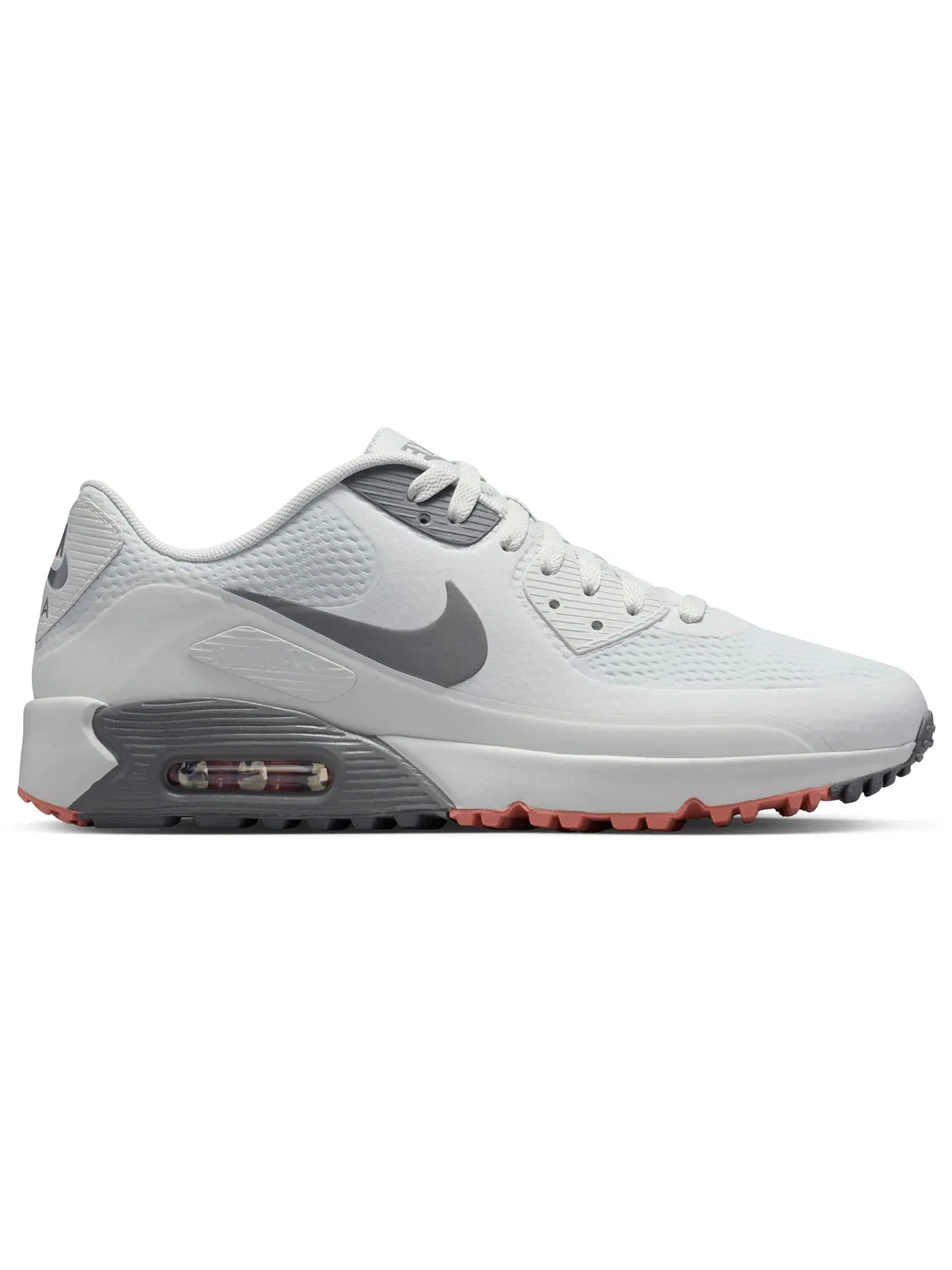 Мужские кроссовки для гольфа с шипами Nike Air Max 90 Golf — изображение 1 из 1, красный