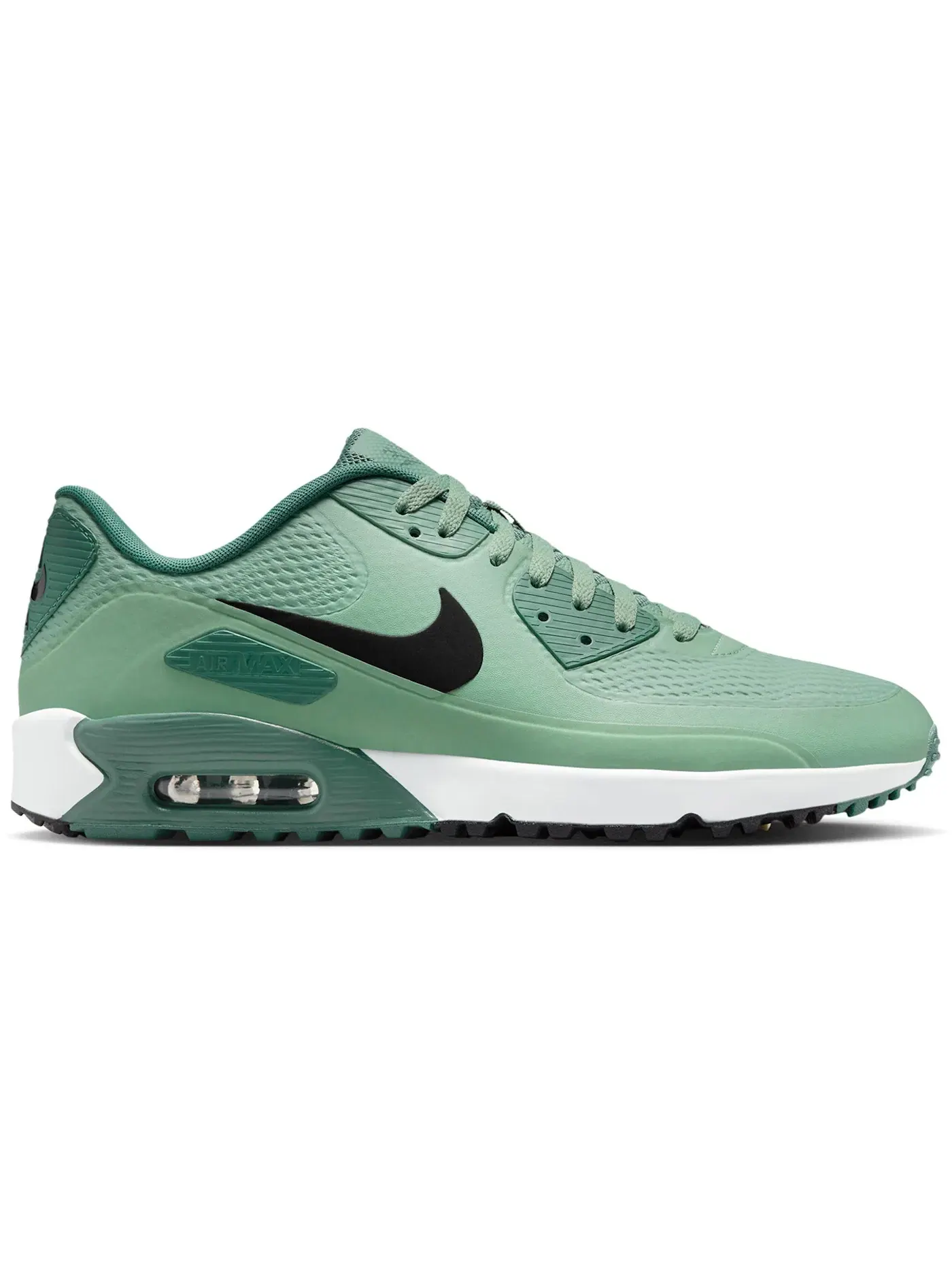 Мужские кроссовки для гольфа Nike Air Max 90 Golf — изображение 1 из 1, серебристый//черный
