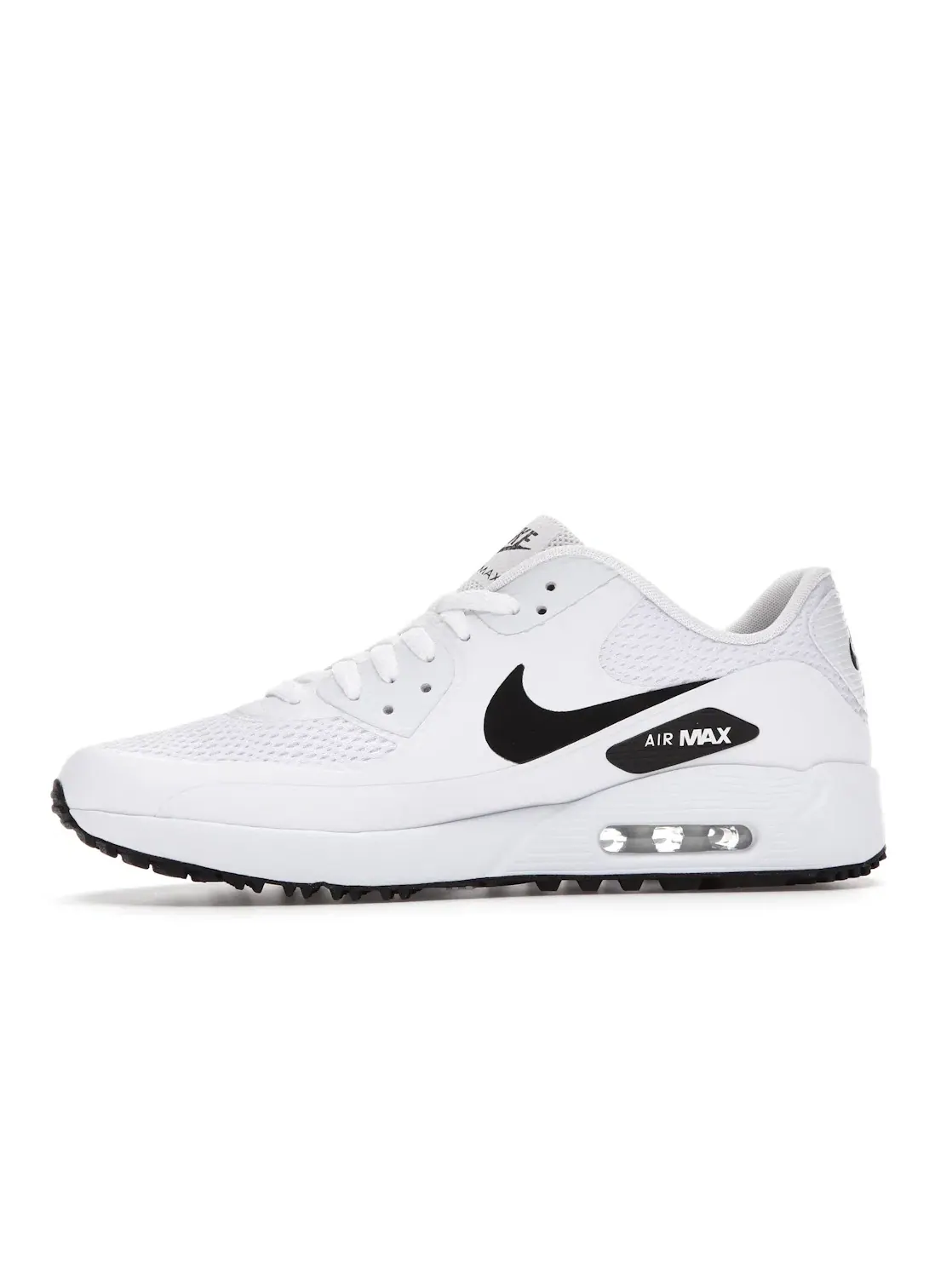 Мужские кроссовки для гольфа с амортизацией Nike Air Max 90 Golf — изображение 3 из 4, белый/черный