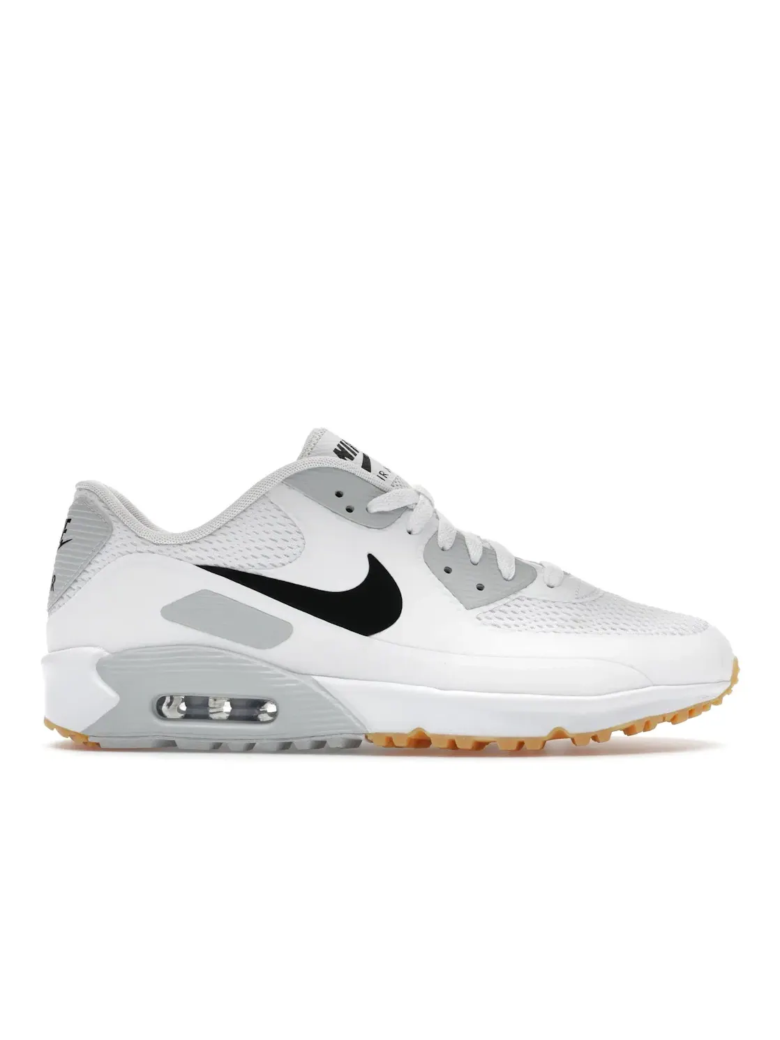 Мужские кроссовки для гольфа Nike Air Max 90 Golf — изображение 1 из 4, белый/черный