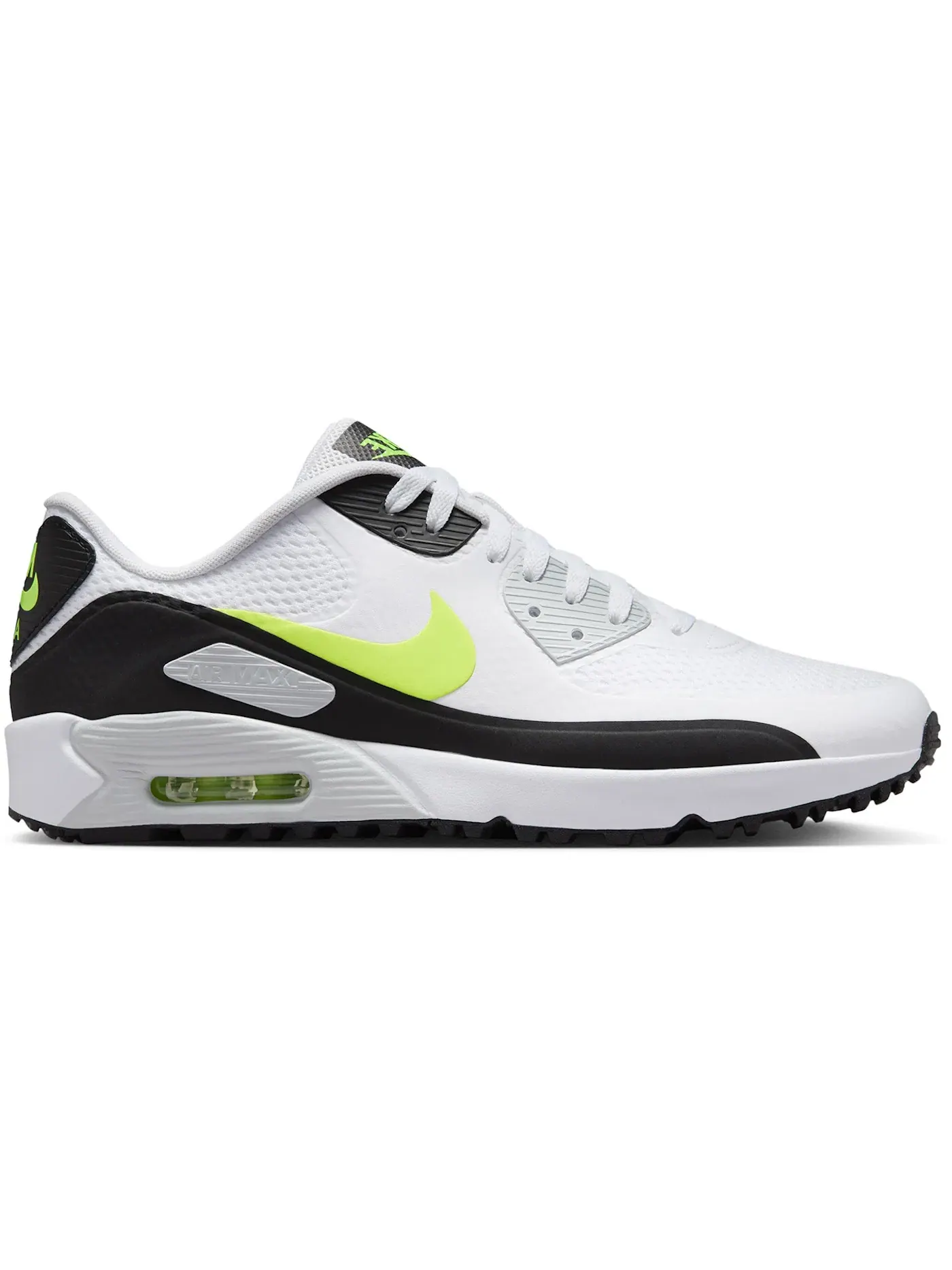 Мужские кроссовки для гольфа с амортизацией Nike Air Max 90 Golf — изображение 1 из 1, белый