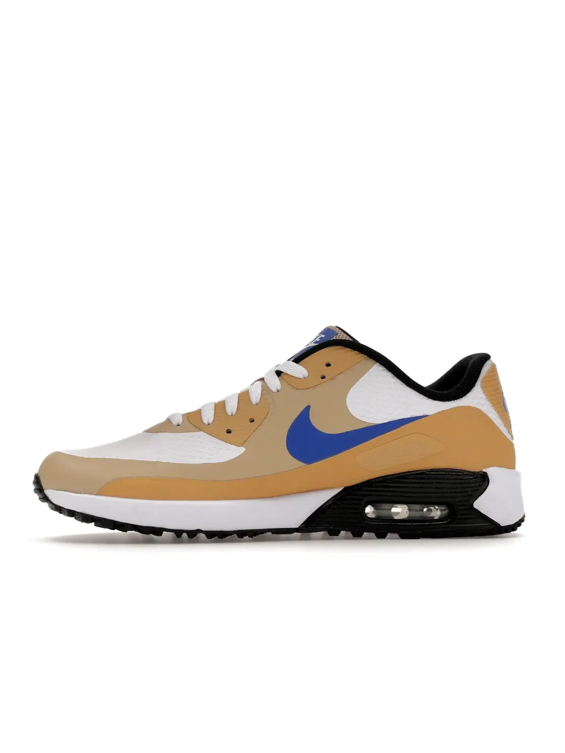 Мужские кроссовки для гольфа с длинным шнурком Nike Air Max 90 Golf — изображение 3 из 4, белый