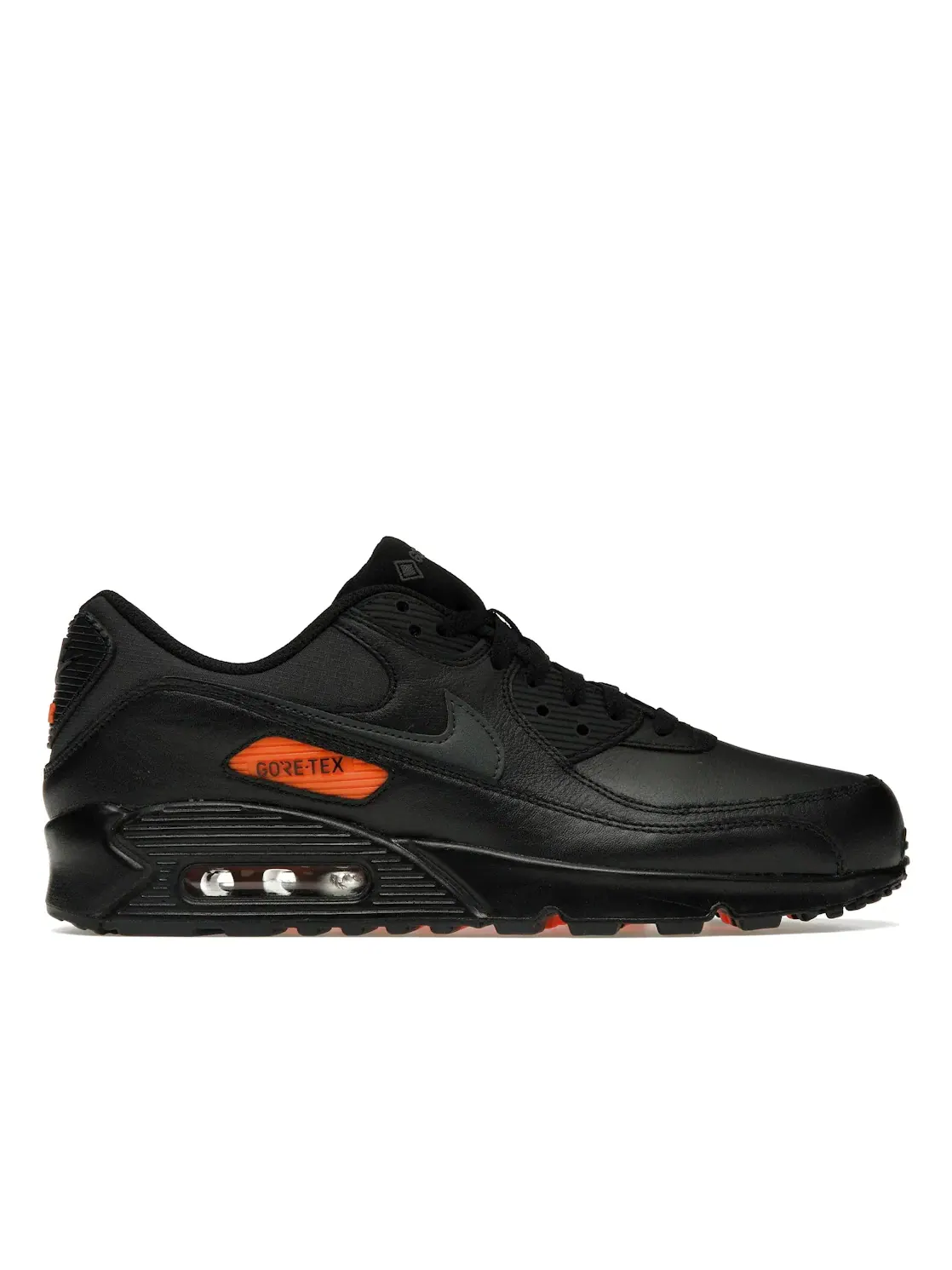 Мужские кроссовки Lifestyle Nike Air Max 90 — изображение 1 из 4, черный//оранжевый