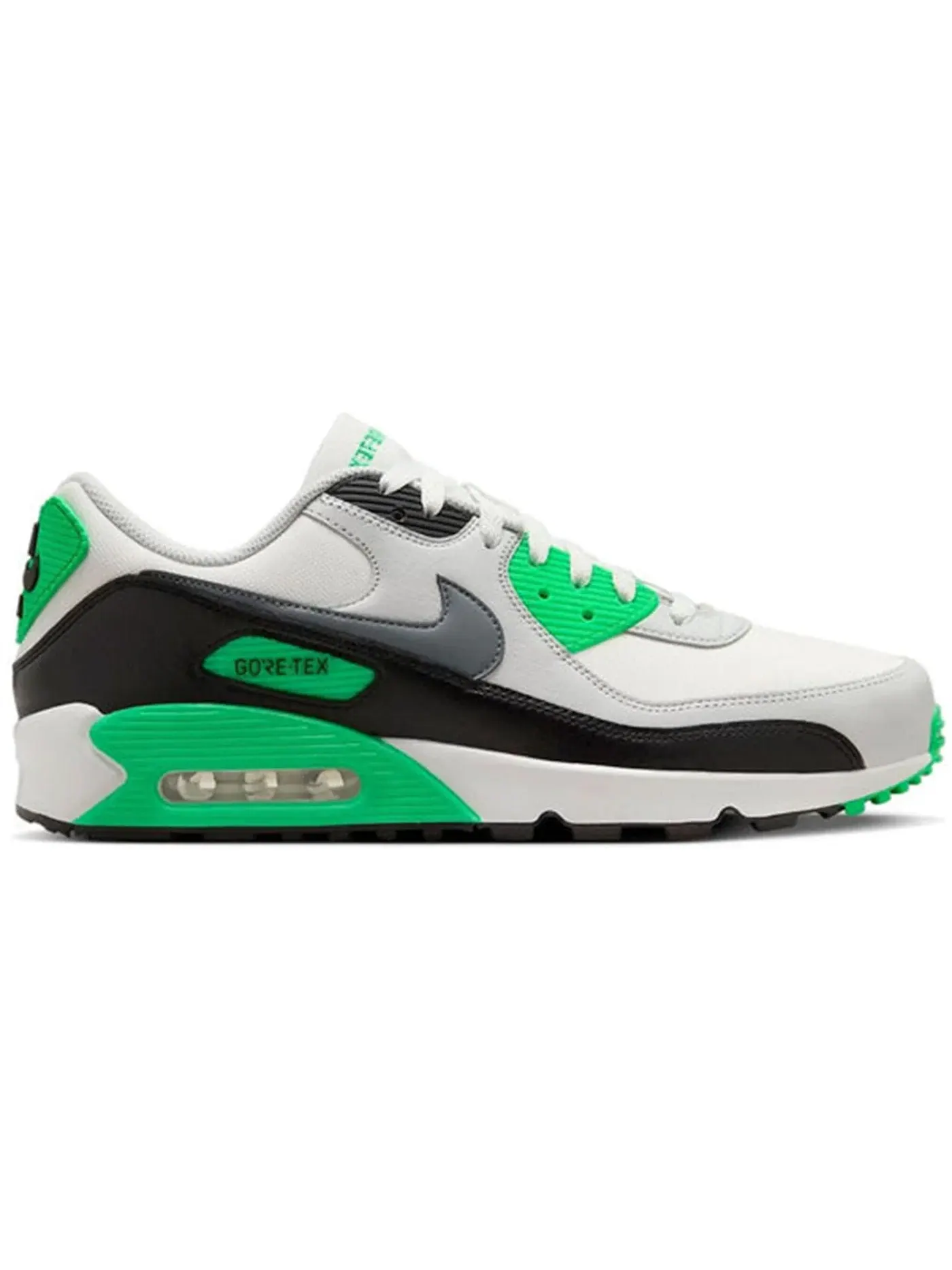 Мужские кроссовки Lifestyle Nike Air Max 90 — изображение 1 из 1, белый/серый/зеленый