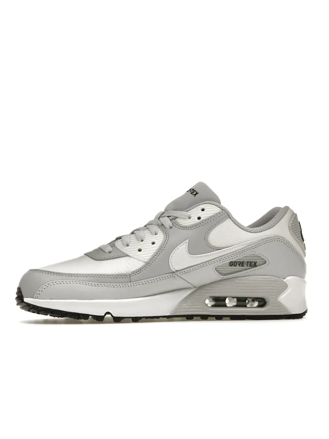 Мужские кроссовки с водоотталкивающим верхом Nike Air Max 90 — изображение 3 из 4, серый//белый