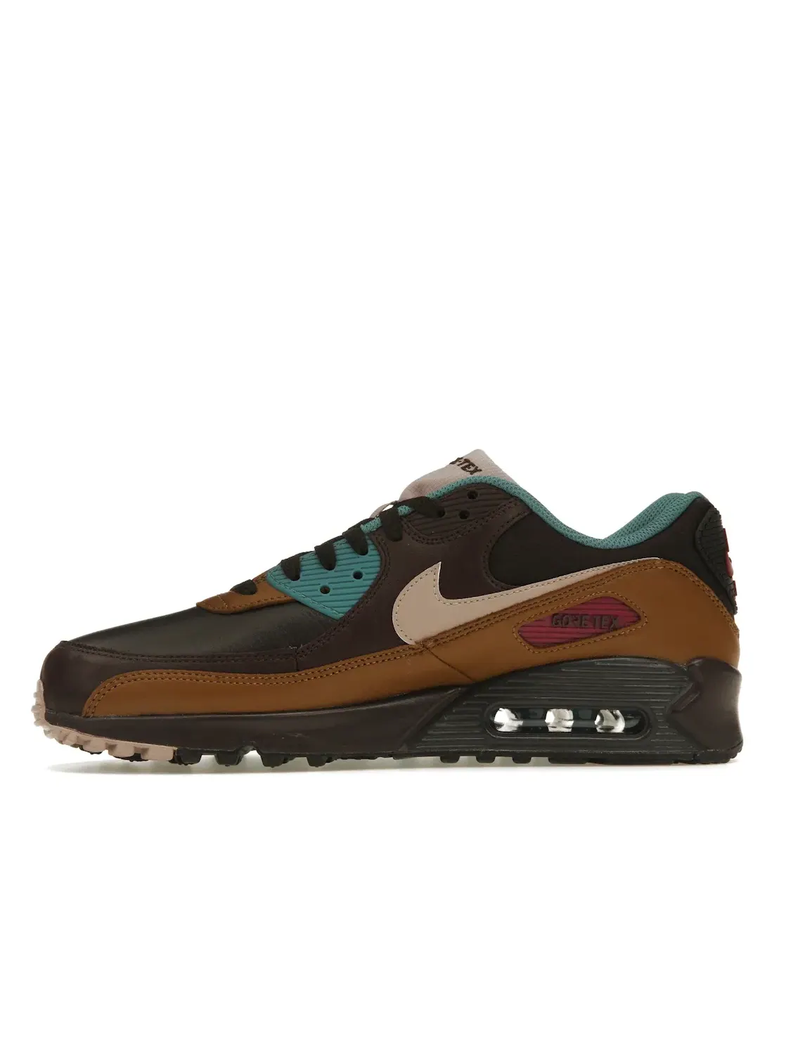 Мужские кроссовки Lifestyle Nike Air Max 90 — изображение 3 из 4, коричневый