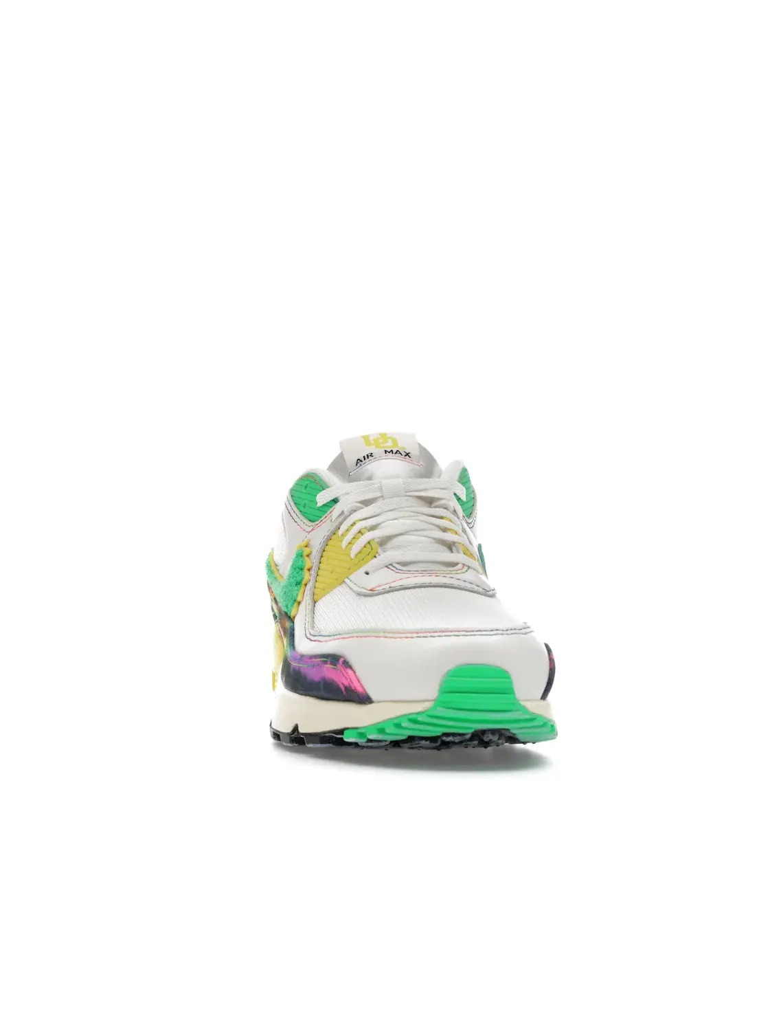 Мужские кроссовки Lifestyle Nike Air Max 90 — изображение 2 из 4, зеленый/желтый